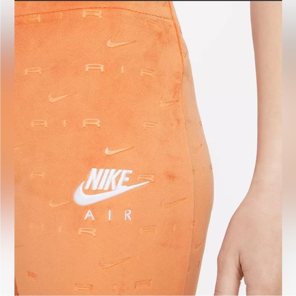Nike Air Orange Velour Sweats Set - Picture 5 of 7